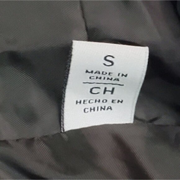 Levi's Size Small Fishtail Parka Brown Dark Green Dark Tan Camouflage - Picture 8 of 12